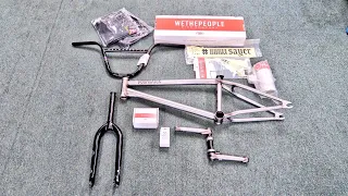 BUILDING A BRAND NEW CUSTOM BMX BIKE!