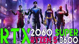 Gotham Knights | Ryzen 5 3600 + RTX 2060 SUPER | Nvidia DLSS [1080p]