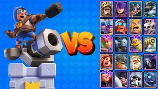 CAÑONERO vs TODAS LAS CARTAS | Clash Royale