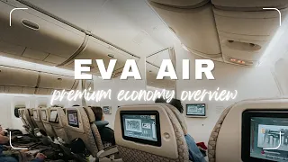 flying EVA Air Premium Economy for the first time