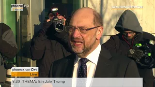 Statement von Martin Schulz zum Stand der Koalitionsgespräche am 06.02.18
