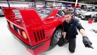 Residue Control When Detailing - Ferrari F40