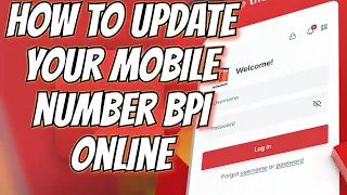 How to update your mobile number | BPI Online | 2024