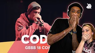 FIRST TIME HEARING CODFISH | Grand Beatbox Battle Champion 2018 Compilation REACTION | BRO SERIOUS!