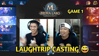 LAUGHTRIP CASTING BY JUNNIEBOY AND BOSS KENG | [GAME 1] CONGUERORSEPRO VS TUDORS INNOVATE