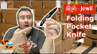 Jewii Folding Pocket Knife | Unboxing, Sharpness Test & Review | AliExpress Buys