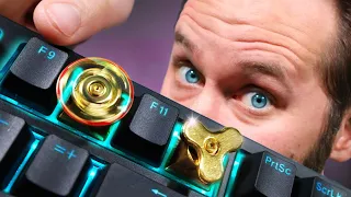 Fidget Spinner Keycaps?! | 10 Gaming Products That You've Never Seen!