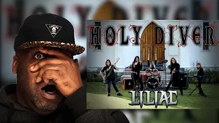 First Time Hearing Liliac - Holy Diver Official Cover Music Video Reaction