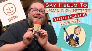 Say Hello to Paul McCartney Yoto Player Card!!!!