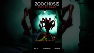 This zebra's not horsing around – it's deadly! #Zoochosis #game #bodycam #horror
