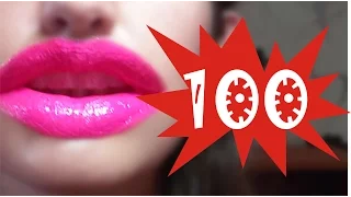 100 СЛОЕВ ПОМАДЫ!!!100 coats of lipstick