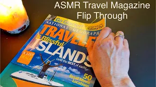 Let’s Flip Through this Vintage Travel Magazine ~ ASMR Soft Spoken