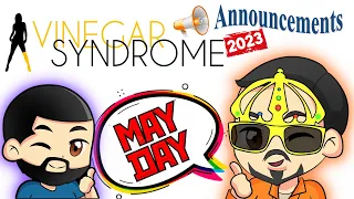Vinegar Syndrome Announcements For May 2023 LIVE