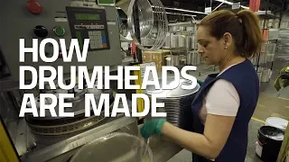 How Drumheads Are Made