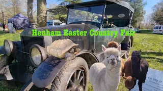 Henham Easter Country Fair. Animals/Classic cars/Food/Crafts/Wrestling. Suffolk Uk