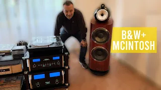 B&W 800 D3 + McIntosh 462: unboxing and setup!