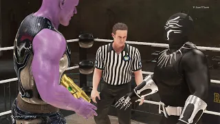 WWE 2K20 - Thanos vs. Black Panther - Universal Championship #6