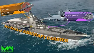 New Gacha Ship! CN ChiXiao Battlecarrier Review and Gameplay | bye escort ship | Modern Warships