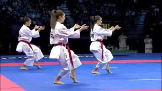 Kata Unsu Serbia Female Team