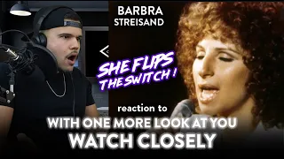 Barbra Streisand Reaction With One More Look at You/ Watch Closely Now| Dereck Reacts