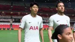 FIFA 22 NEXT GEN | Arsenal vs Tottenham Hotspur - Premier League ● Broadcast Camera Gameplay | PS5