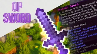 How to get the Most OP Sword in Vanilla Minecraft! (Commands 1.19)