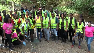 TPRC Workers Clean Up Caura River