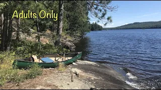 Campsite 3 on Cranberry Lake in the Adirondacks