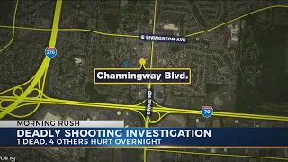 1 dead, 4 injured in shooting on Columbus' east side
