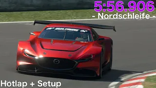 GT SPORT - Mazda RX-Vision GT3 Concept  - Nordschleife - Hotlap + Setup