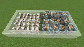 1000 iron golems vs 1000 ravagers