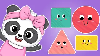 Learn Shapes For Kids & Toddlers With Pixie Panda | Educational Video For Babies To Learn Colors