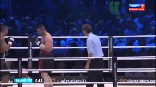 Nuri Seferi ALB vs  Giulian Ilie ROM   Klitschko Undercard Bern Switzerland 07 07 2013