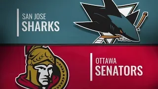 Sharks vs Senators   Dec 1,  2018