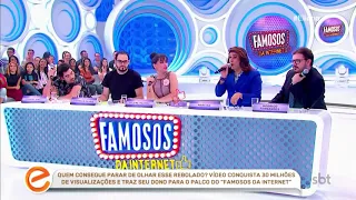 Handson Silva no Programa da Eliana (Famosos Da Internet)