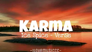 Ice Spice - Karma [Verse - Lyrics]