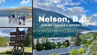 Exploring the City of Nelson, British Columbia / West Kootenay Lake #BigOrangeBridge #nelsonbc