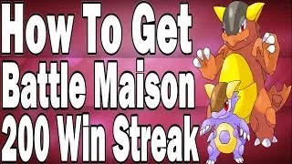 Dragon's Guide On How To Get a Battle Maison 100 to 200 Win Streak In Pokemon X and Y