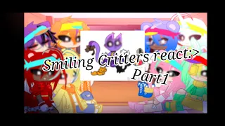 💜Smiling Critters react! |Some ships |[#1]🧡