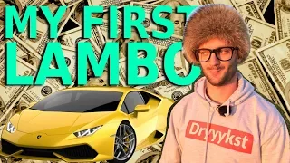 MY FIRST LAMBORGHINI BOUGHT FROM YOUTUBE MONEY AND I HAVE ONLY 300K SUBSCRIBERS