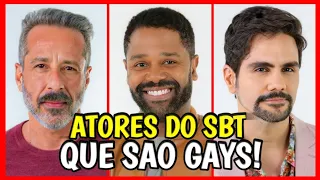 8 ATORES do SBT que SÃO GAYS e VOCÊ NEM SABIA!