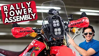 Honda CRF300L Rally Tower Build: Part 2, Install