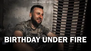 День народження під обстрілами. Військовий із позивним Авер приймає вітання | Український свідок