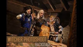 The Witcher Photoshoot - backstage