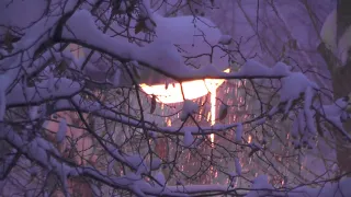 снегопад в Самаре 5 Января  2019