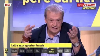 Quand Guy Carlier déclare sa flamme au Stade Bollaert... (la chaîne L'EQUIPE)