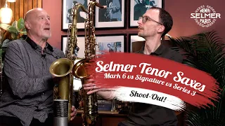 Selmer TENOR SAX Comparisons! Mark VI (1967) vs Signature vs Series III (2023)