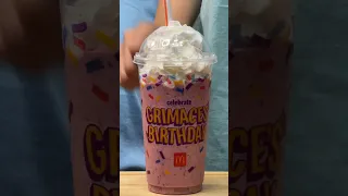 How to Make a Homemade Grimace Shake #shorts