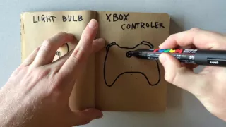 How to Draw a Xbox Controller