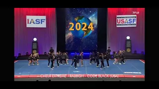 Cheer Extreme Code Black Finals Cheer Worlds 2024